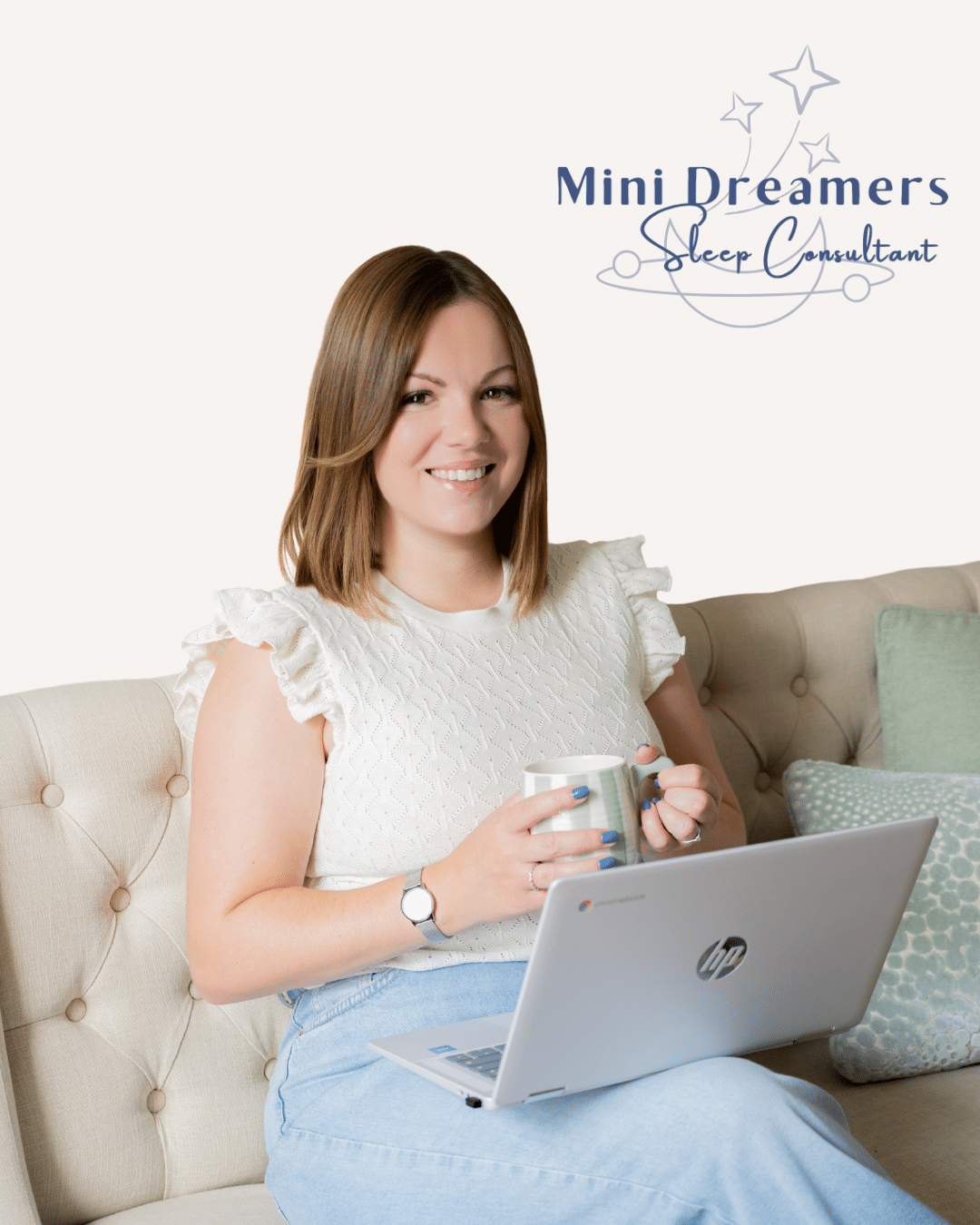 Headshot with logo - Emily Heeley